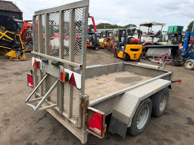 INDESPENSION TWIN AXLE PLANT TRAILER*CHOICE OF 2*VIDEO*