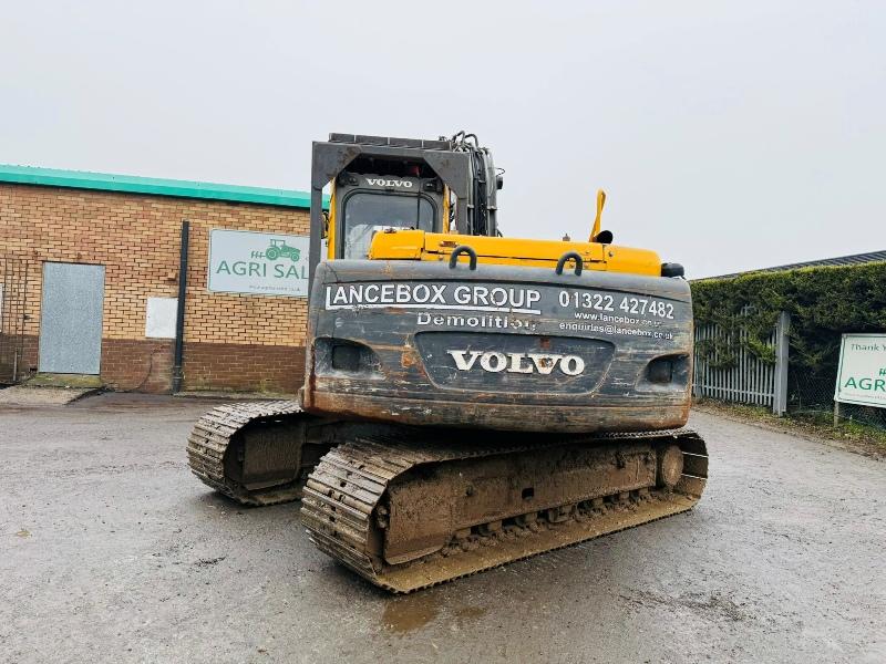 VOLVO EC140BLC TRACKED EXCAVATOR *C/W BUCKET*VIDEO*