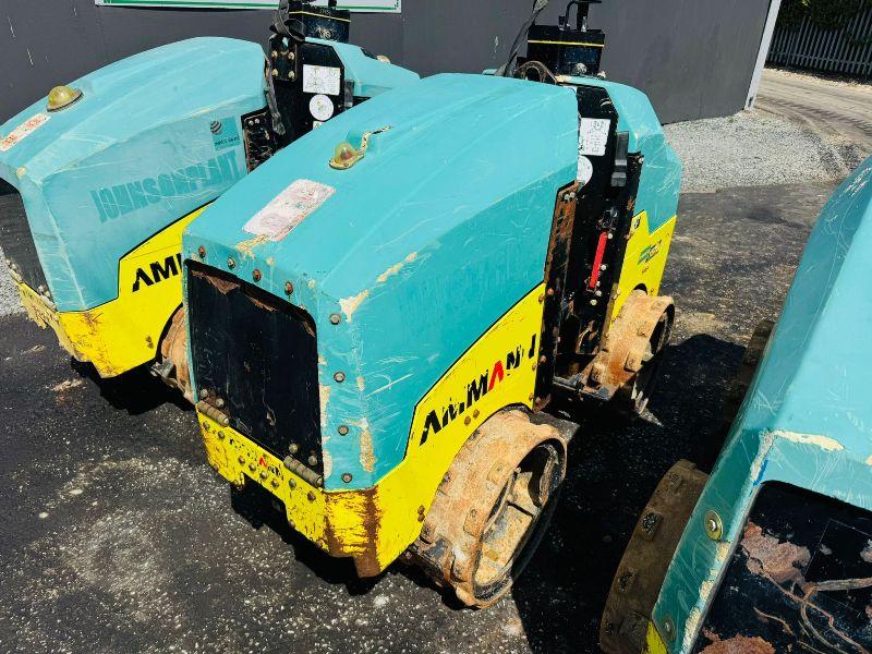 AMMANNS  ARR.1575 REMOTE CONTROL PADFOOT TRENCH ROLLER*YEAR 2019*VIDEO*
