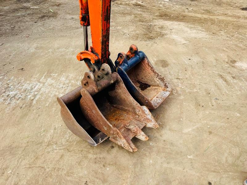 KUBOTA KH-35 MINI EXCAVATOR*C/W SELECTION OF BUCKETS*VIDEO*