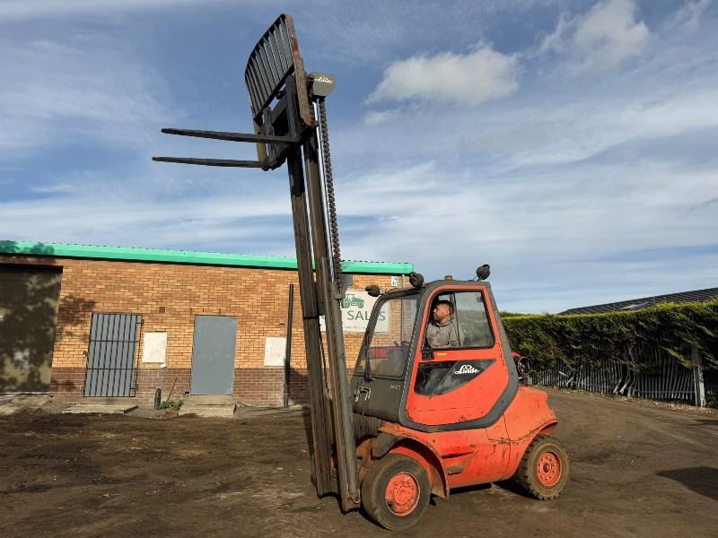 LINDE H40T-04 FORKLIFT*C/W PALLET TINES*VIDEO*