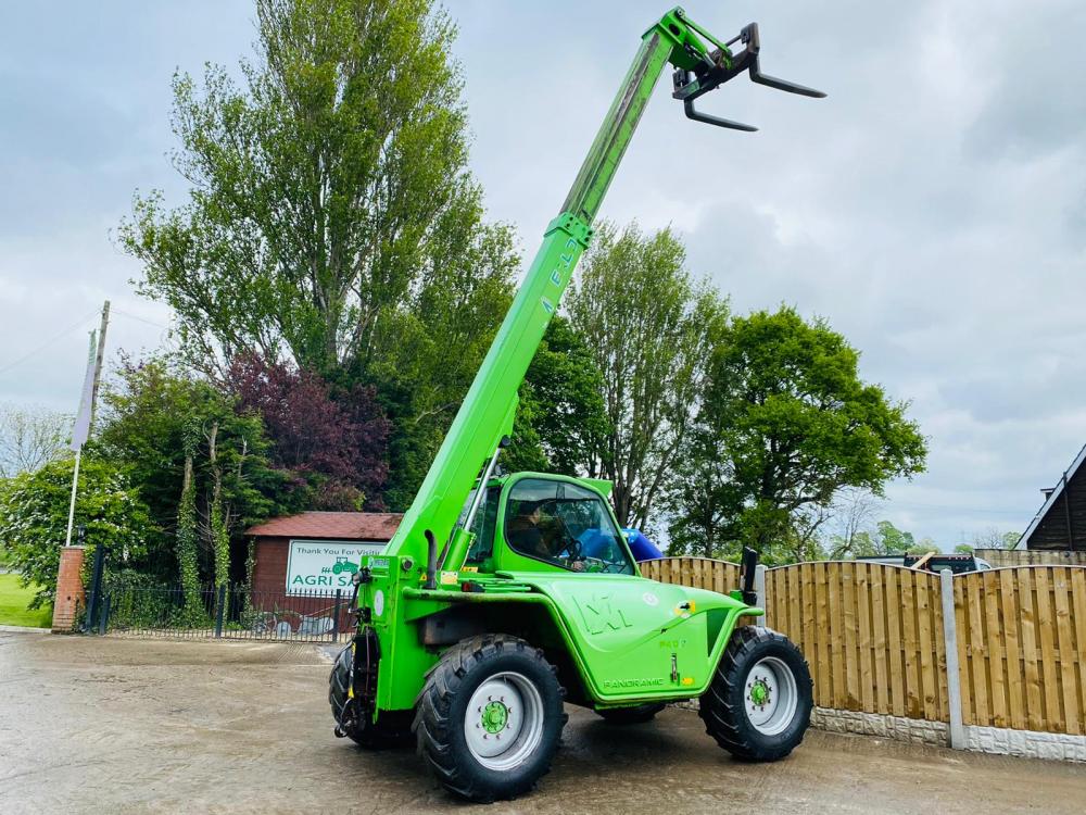 MERLO P40.7 TURBO TELEHANDLER * AGSPEC , 7 METER REACH * C/W PUH * SEE