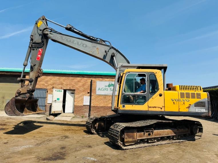 VOLVO EC210BLC EXCAVATOR*C/W DITCHING BUCKET*VIDEO*