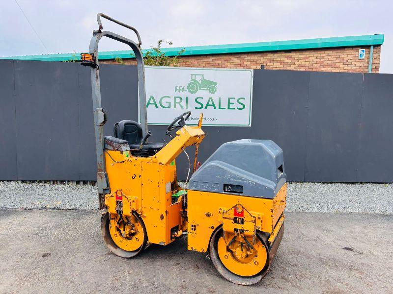 BENFORD TV800H DOUBLE DRUM ROLLER*C/W SAFETY FRAME*VIDEO*