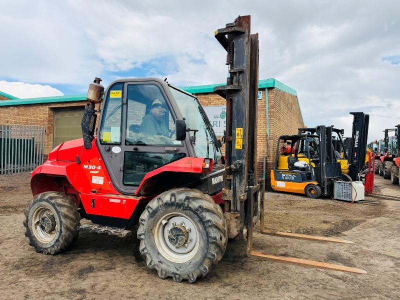 MANITOU M30-4 FORKLIFT*C/W PUH*YEAR 2015*11001 HOURS*VIDEO*
