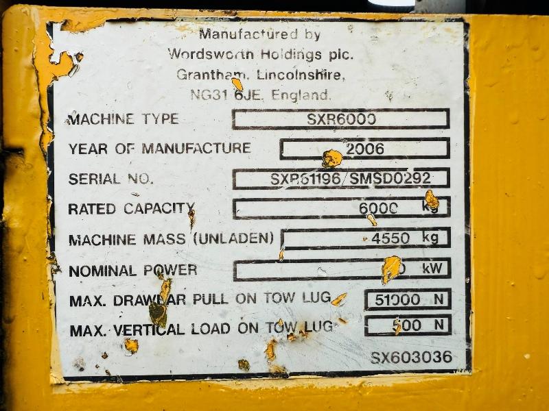 BARFORD SXR6000 SWIVLE TIP DUMPER*C/W ROLL BAR*VIDEO*