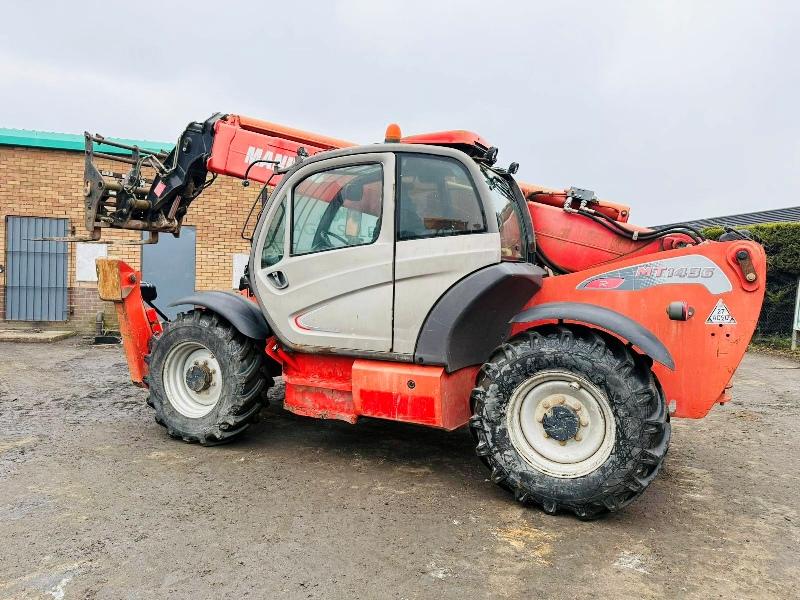 MANITOU MT1436 R TELEHANDLER*C/W SWAY *YEAR 2011*5456 HOURS*VIDEO*