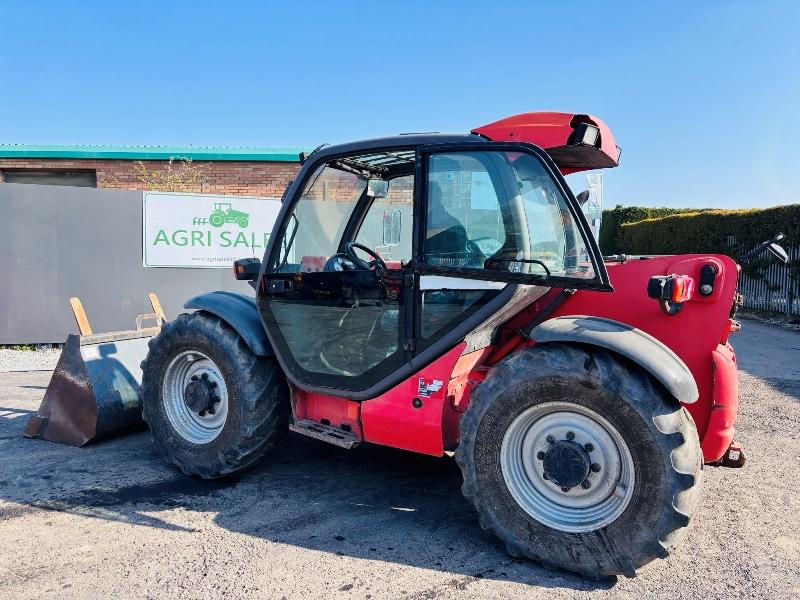 MANITOU MLT 634 TELEHANDLER *C/W BUCKET AND PALLET TINES*VIDEO*