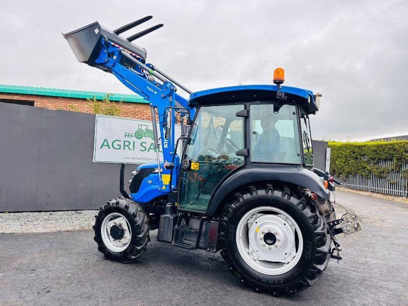 SOLIS 50RX TRACTOR*C/W SOLIS FRONT LOADER*194 HOURS*YEAR 2021*VIDEO*