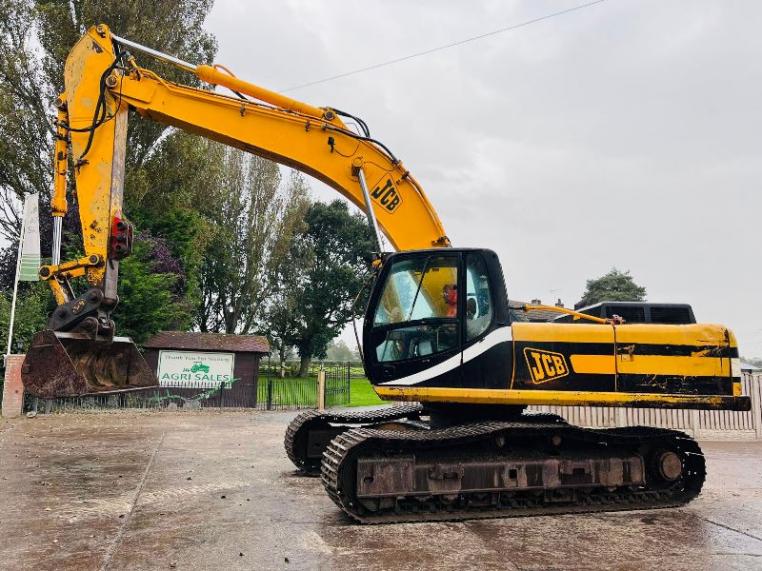 JCB JS330 TRACKED EXCAVATOR C/W QUICK HITCH AND BUCKET *VIDEO*