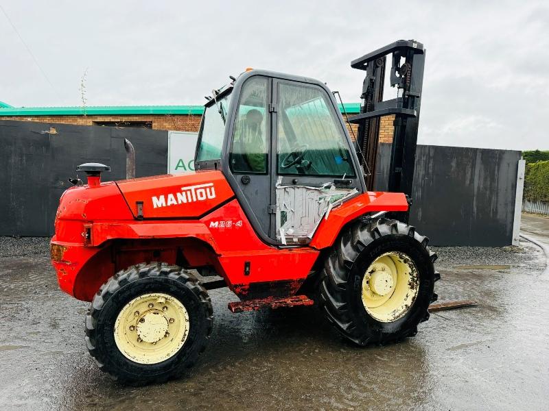 MANITOU M26-4 4X4 FORKLIFT*C/W PALLET TINES*VIDEO*