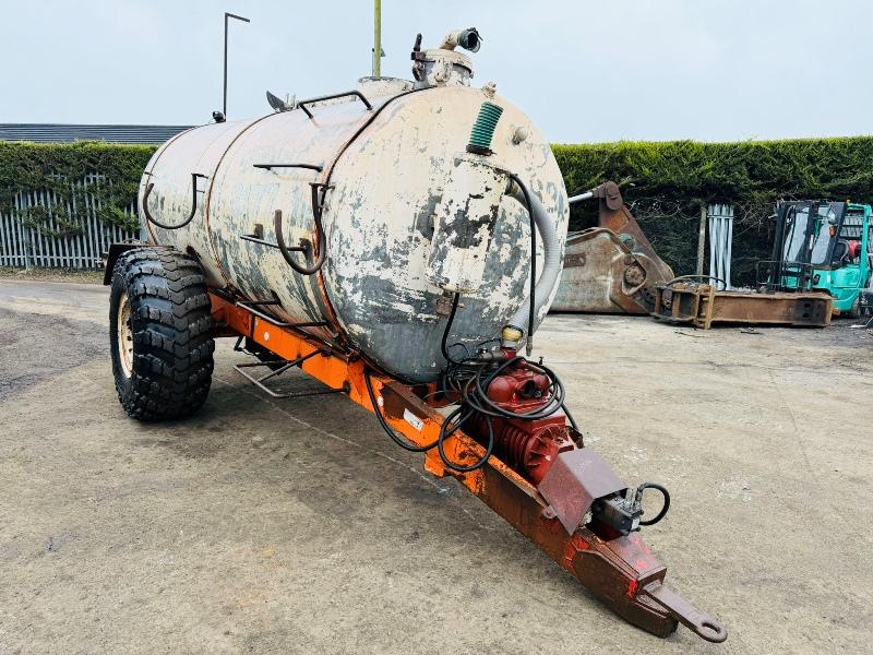 SLURRY TANKER HAS BEEN USED FOR DUST SUPRESSION*VIDEO*