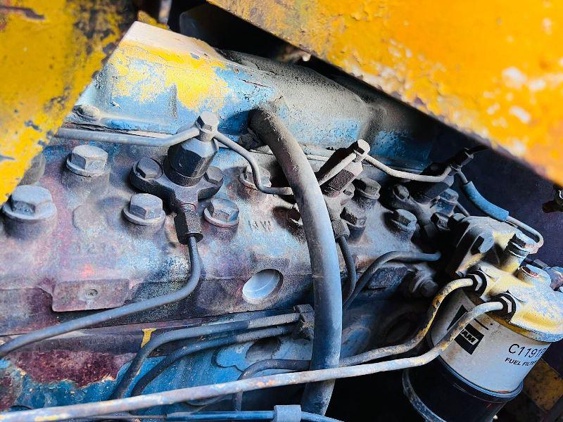 THWAITES ALL DRIVE 4WD DUMPER C/W HYDRAULIC POST DRIVER & PERKINS ENGINE *VIDEO*