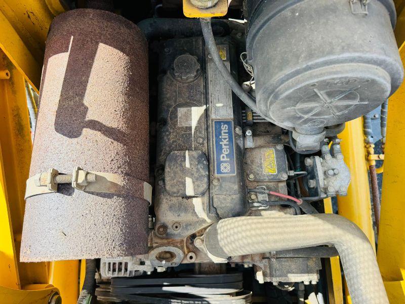 POLAR WOLVERINE WB100 BACKHOE LOADER*C/W 2014 PERKINS ENGINE*VIDEO*