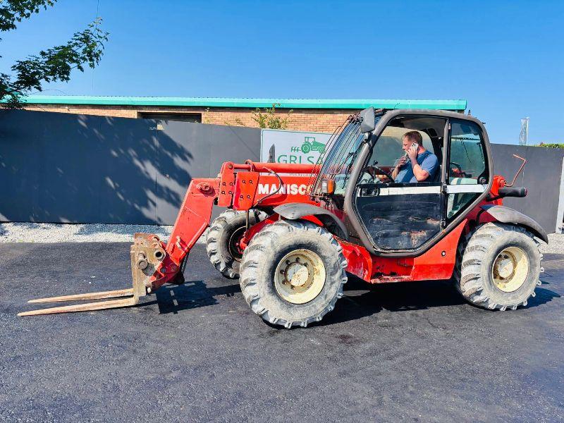 MANITOU MT 932 TELEHANDLER*C/W PALLET TINES*5197 HOURS*VIDEO*