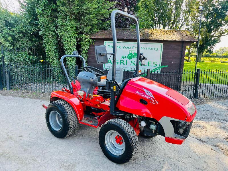 MCCORMICK G30R 4WD COMPACT TRACTOR *1368 HOURS* C/W REVERSE DRIVE*VIDEO*