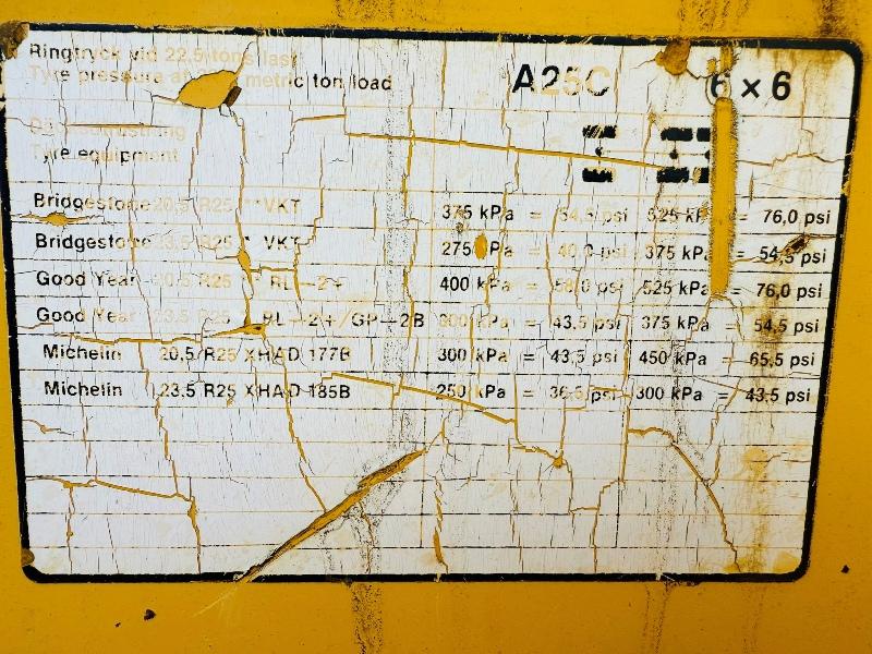 VOLVO A25C DUMP TRUCK*C/W HYDRAULIC TIP*VIDEO*