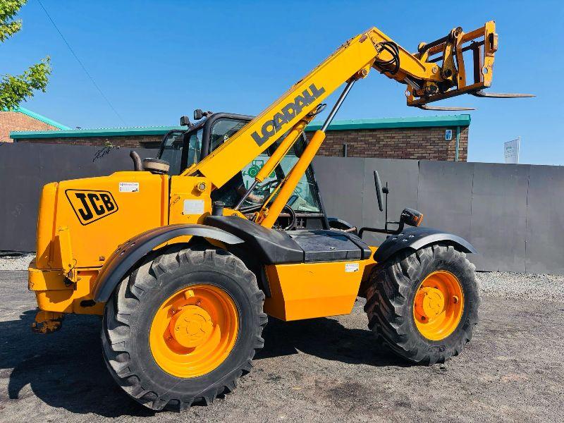 JCB 526-55 TURBO TELEHANDLER *C/W PALLET TINES*VIDEO*