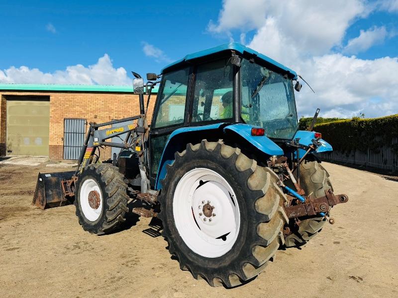 NEW HOLLAND 7635 4WD TRACTOR*C/W FRONT LOADER*VIDEO*