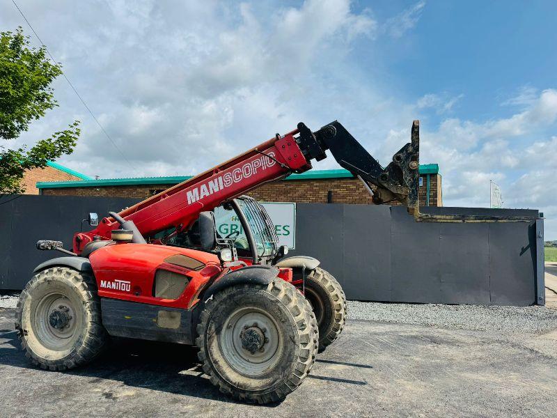 MANITOU MT932 4WD TELEHANDLER *C/W PALLET TINES*VIDEO*