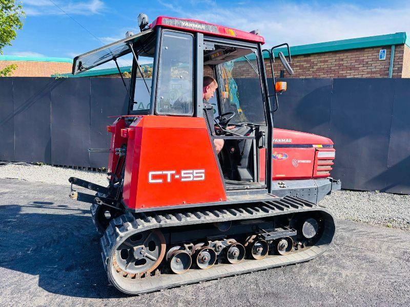 YANMAR CT55 CRAWLER TRACTOR*C/W LINKAGE AND PTO*READING 1276 HOURS*VIDEO*