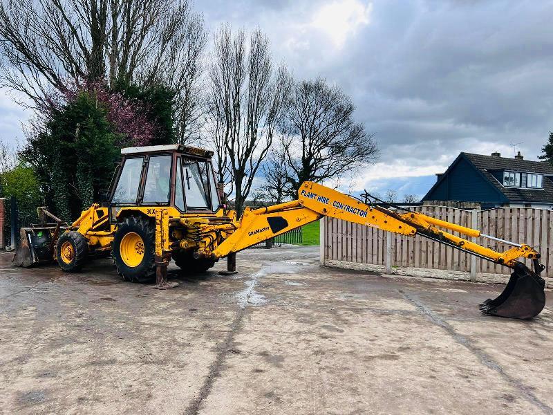 JCB 3CX PROJECT 7 4WD BACKHOE DIGGER C/W EXTENDING DIG *VIDEO*