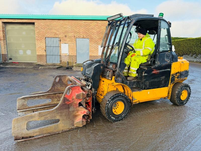 JCB TLT35D 4WD TELETRUCK*YEAR 2013*C/W BAIL GRAB*VIDEO*