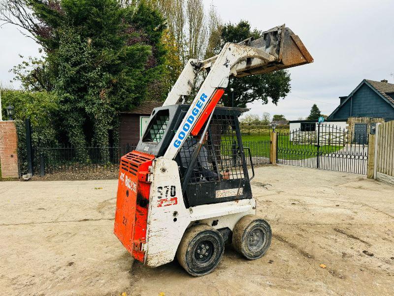 BOBCAT S70 SKIDSTEER *YEAR 2018* C/W BUCKET *VIDEO*