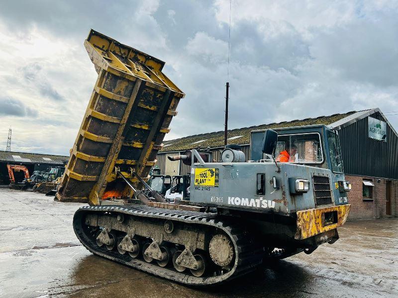 MOROOKA MST2300 TRACKED DUMPER (TRACKS NOT TURNING SPARE AND REPAIRS) *VIDEO*