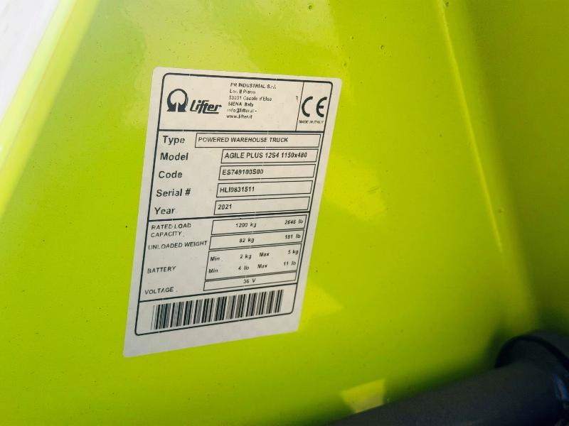 PRAMAC ELECTRIC PALLET TRUCKS*CHOICE OF 4*YEAR 2021/2022*VIDEO*