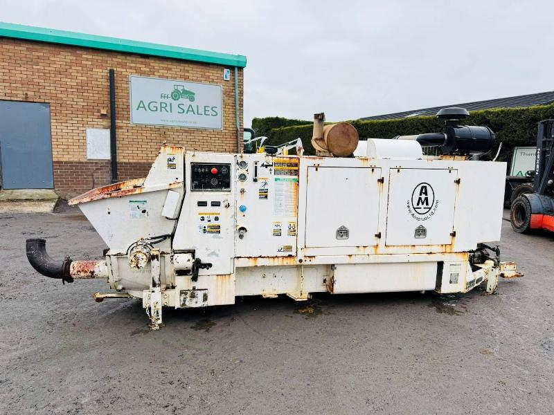 SCHWING CONCRETE PUMP*C/W DEUTZ ENGINE*VIDEO*