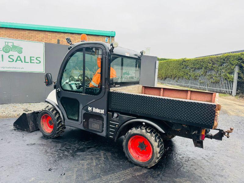 BOBCAT 5600 TOOLCAT UTILITY WORK MACHINE*3913 HOURS*C/W BUCKET*VIDEO*