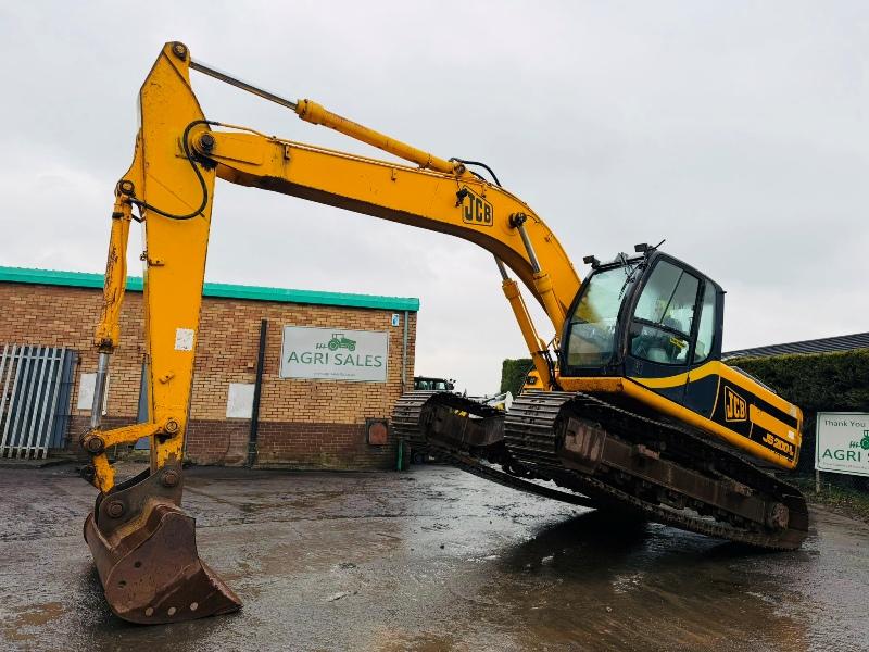 JCB JS200L EXCAVATOR*1 OWNER FROM NEW*C/W BUCKET*VIDEO*