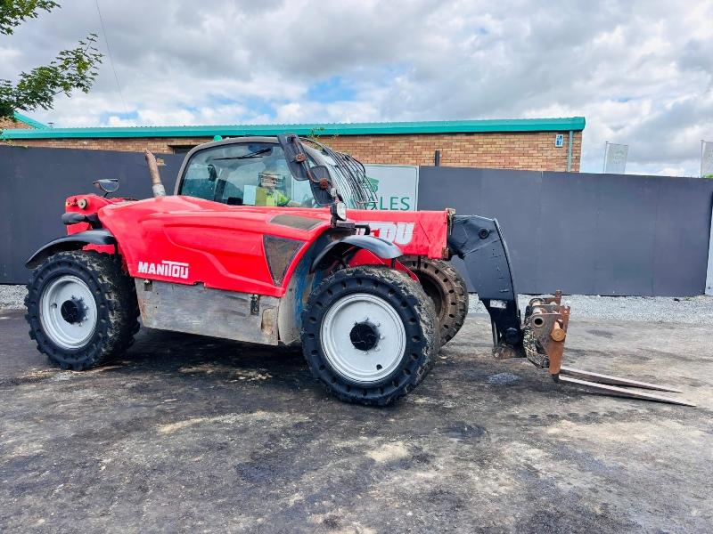 MANITOU MT 835 TELEHANDLER*C/W PALLET TINES*YEAR 2013*VIDEO*