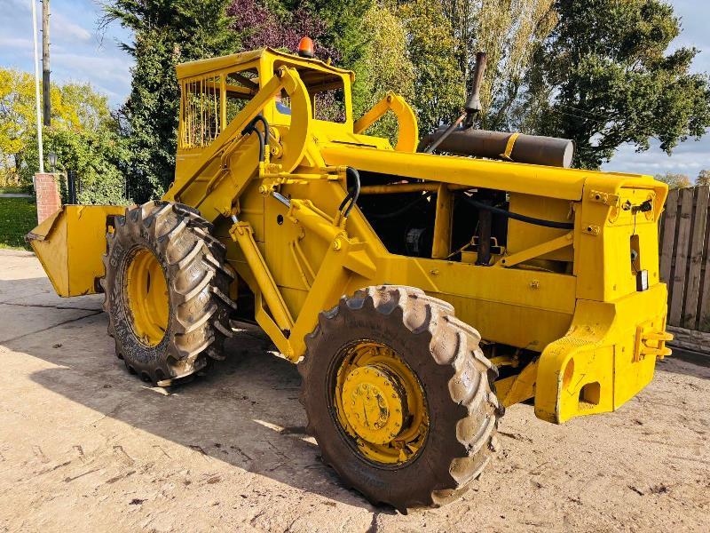 VOLVO BM 4WD LOADING SHOVEL C/W JCB Q FIT HEAD STOCK *VIDEO*