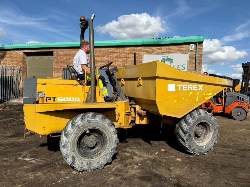 TEREX PT6000 STRAIGHT TIP DUMPER*C/W ROLL BAR*VIDEO*