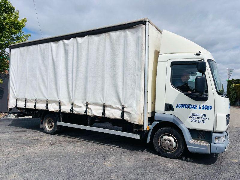 DAF LF45 CURTAIN SIDER LORRY 22FT TRAILER *C/W TUCK AWAY TAIL LIFT*VIDEO*