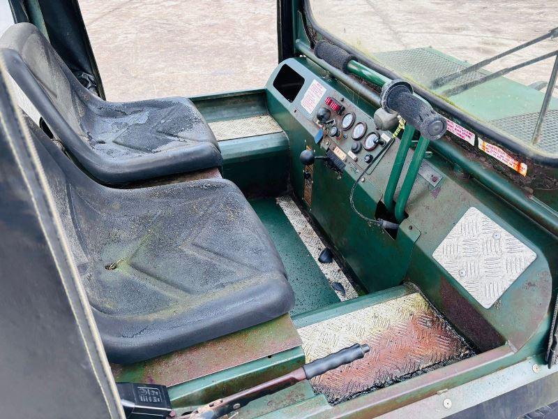 HILLCAT 8WD UTLITY VEHICLE C/W EASY SHEET CANOPY 