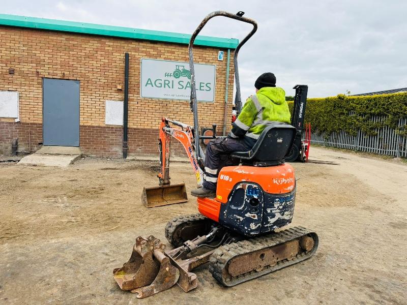 KUBOTA U10-3 MICRO DIGGER*C/W EXPANDING TRACKS*VIDEO*