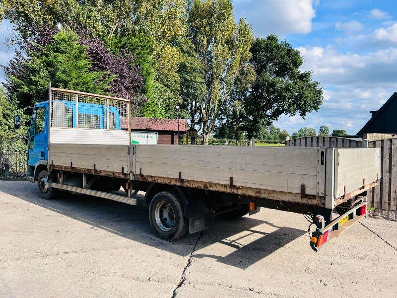 IVECO 4X2 FLAT BED LORRY C/W DROP SIDE BODY *VIDEO*