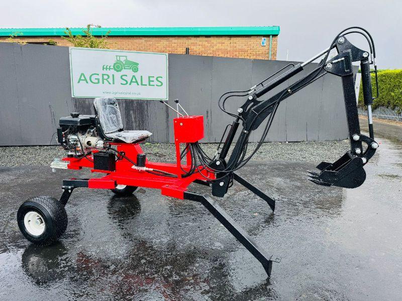 *NEW*UNUSED*CAPTOK CK900 TOWABLE SPIDER EXCAVATOR*VIDEO*