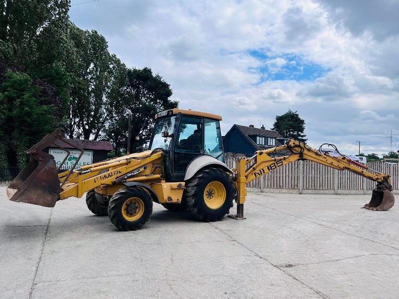 NEW HOLLAND NH85 4WD BACKHOE DIGGER C/W REAR QUICK HITCH & EXTENDING DIG*VIDEO*