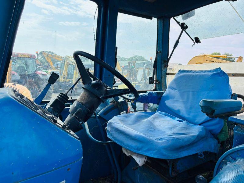 FORD 6700 DUEL POWER TRACTOR*C/W BOMFORD B3517 JOYSTICK CONTROL LOADER*VIDEO*