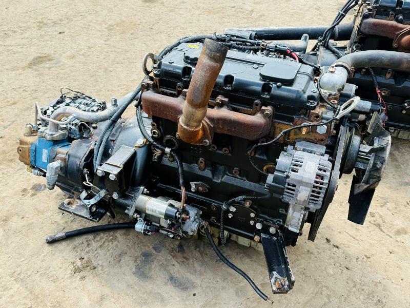 4 CYLINDER PERKINS PHASER ENGINE*C/W TRANSMISSION*3 LEFT*VIDEO*