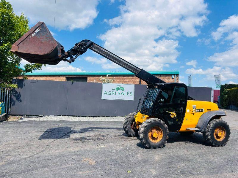 JCB 527-55 TELEHANDLER* AG SPEC *C/W BUCKET*VIDEO*