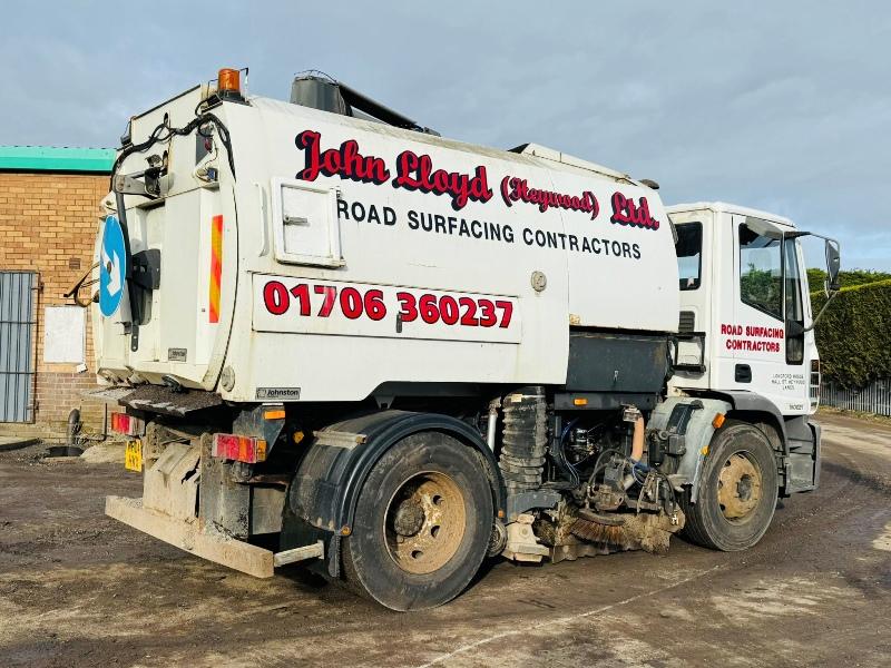 IVECO ML150E21K ROAD SWEEPER LORRY*VIDEO*