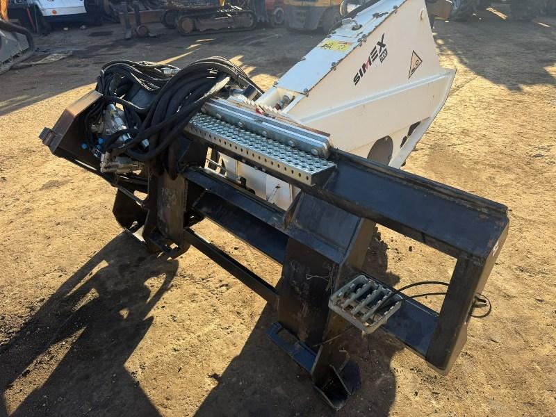 SIMEX TA300 WHEEL SAW*TO SUIT SKIDSTEER*YEAR 2018*VIDEO*