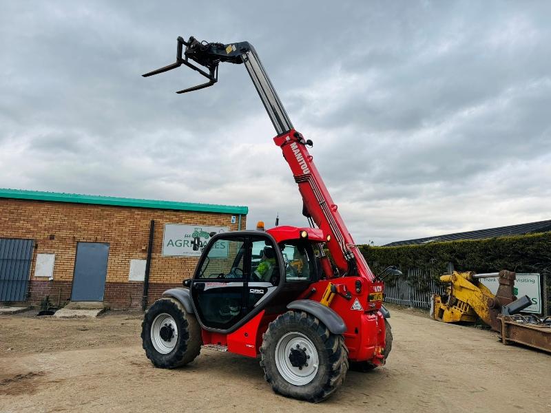 MANITOU MLT 634-120 LSU PS TELEHANDLER*C/W PALLET TINES*YEAR 2013*VIDEO*