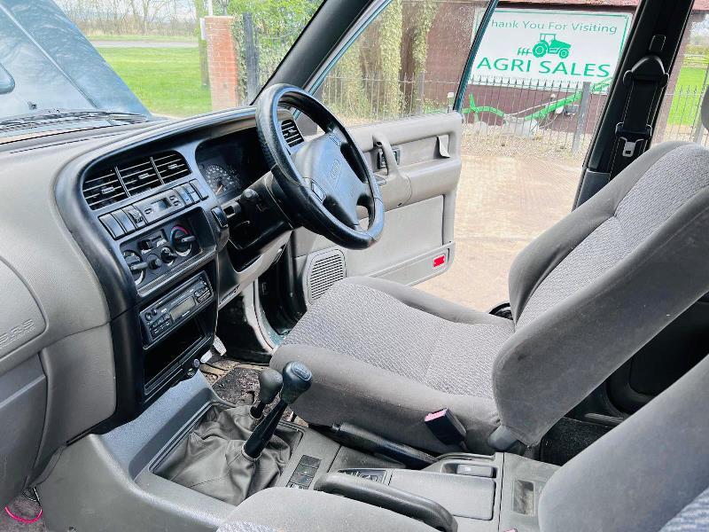 ISUZU TROOPER DUTY 3.1L VEHICLE *MOT'D MARCH 2024* C/W MANUAL GEAR BOX *VIDEO*