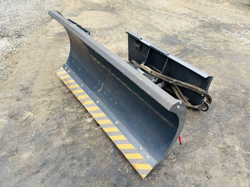 BOBCAT MODEL 60 SNOW PLOW*TO SUIT SKIDSTEER*YEAR 2012*VIDEO*